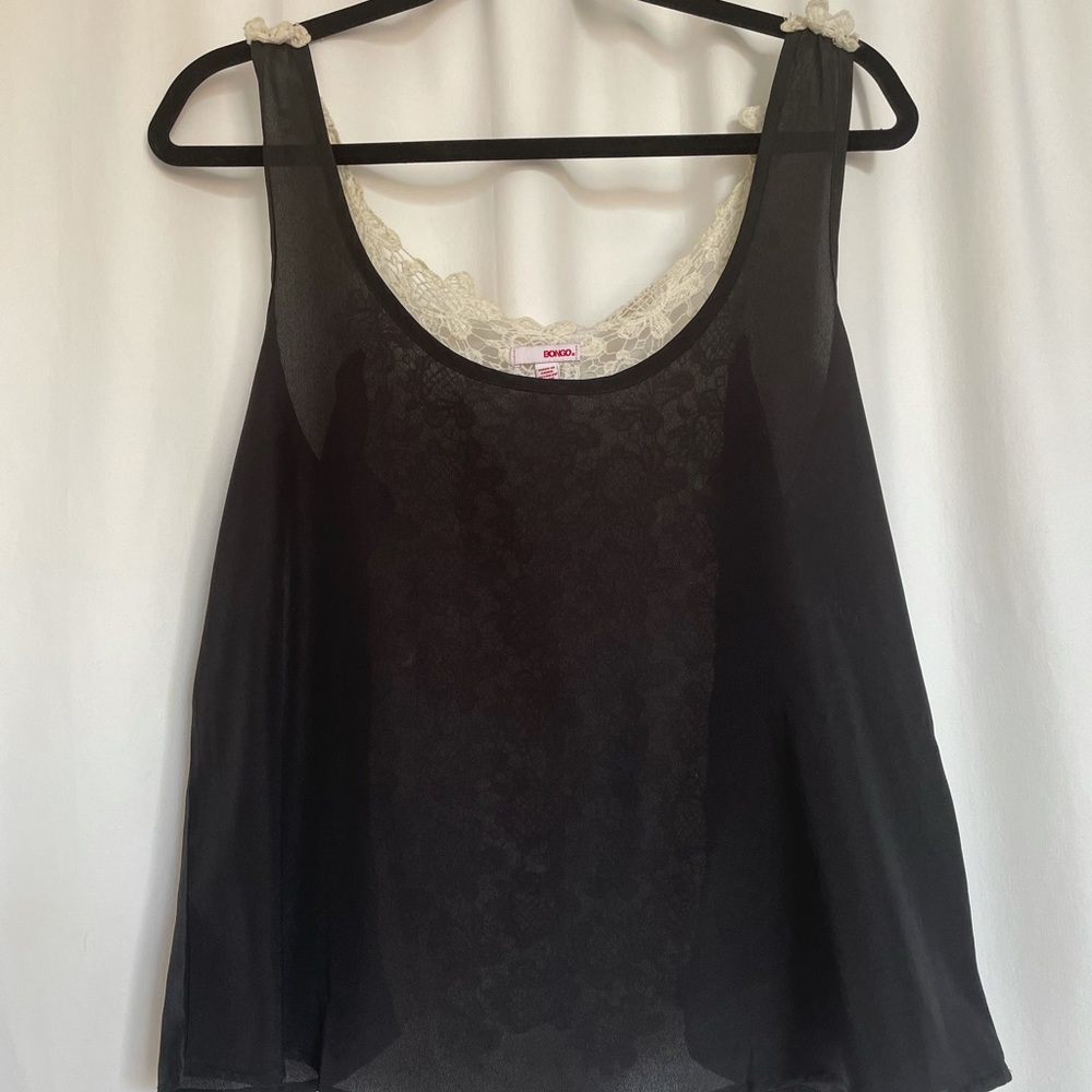 Bongo  laced tank top